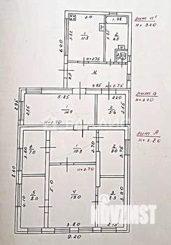 Дом 110м², 1-этажный, участок 8 сот.  