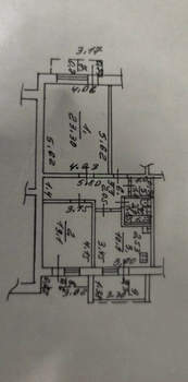 2-к квартира, вторичка, 63м2, 4/5 этаж