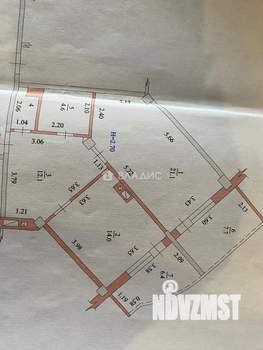 1-к квартира, вторичка, 54м2, 9/10 этаж