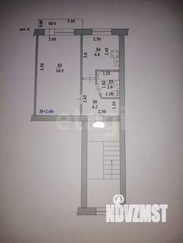 1-к квартира, вторичка, 30м2, 5/5 этаж