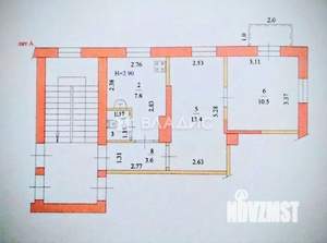 2-к квартира, вторичка, 37м2, 2/2 этаж